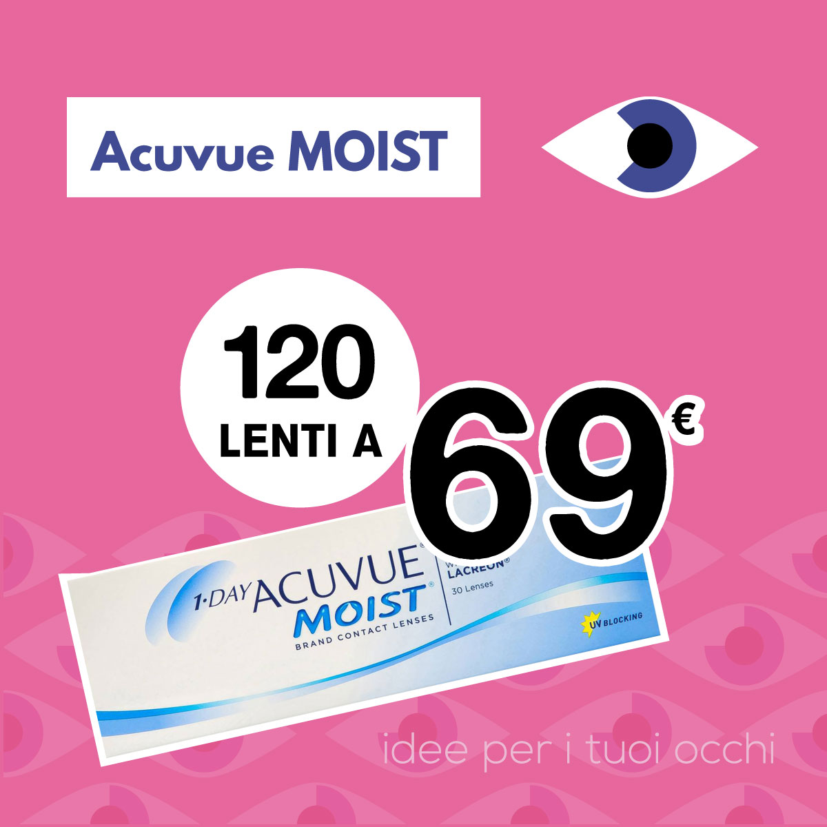 covid 19 - Lenti a contatto moist one day promozione centro ottico progettovista idee per i tuoi occhi